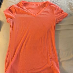 Coral color top